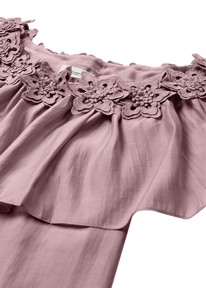 Molly bluse with flounce & deco Fawn Copenhagen Muse 